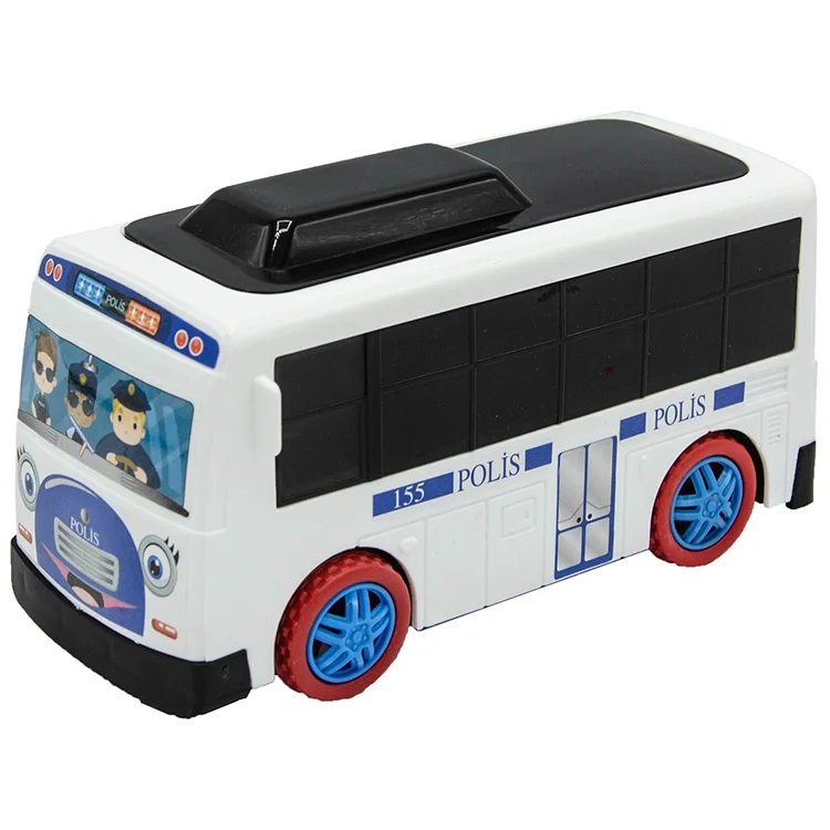 Uj Toys Çarp Dön Araba_sevimli Polis Otobüsü Oyck