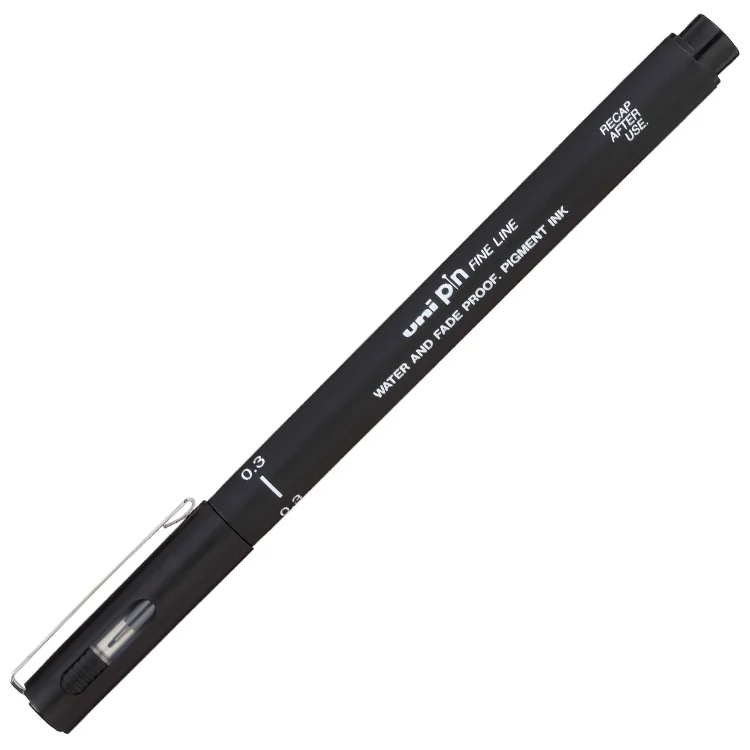 Uniball Pin 0.3 Ml Fineline Kalem 03-200 Siyah