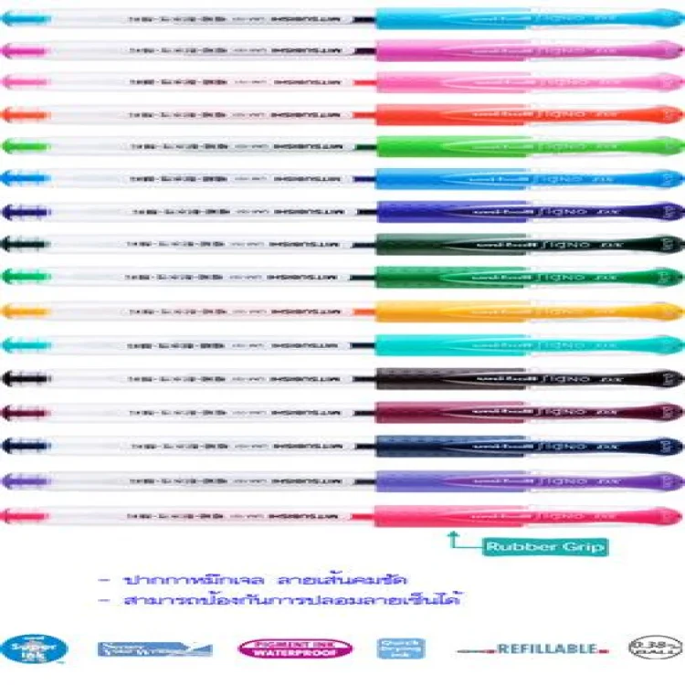 Uniball Signo Needle 0.38 İğne Uçlu Jel Kalem Mavi Um-151nd (38) Mavi