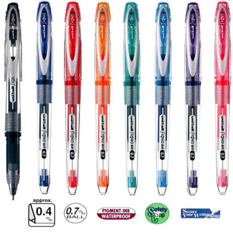 Uniball Um-201 Signo Bit Roller Kalem 0.7 Kırmızı