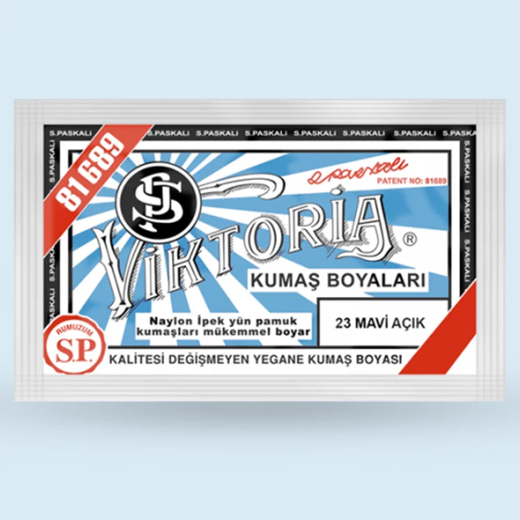 Viktoria Kumaş Boyası No:23 Mavi Açık
