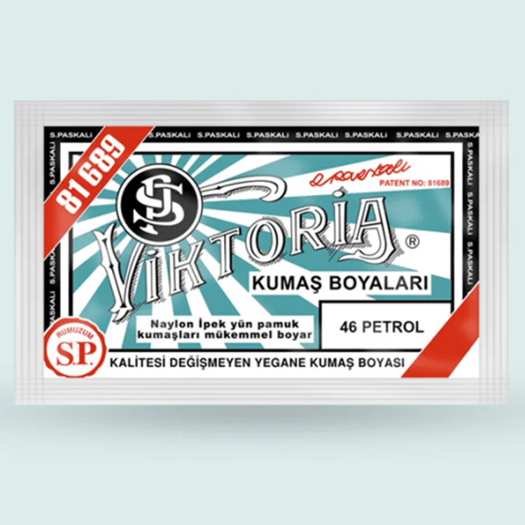 Viktoria Kumaş Boyası No:46 Petrol