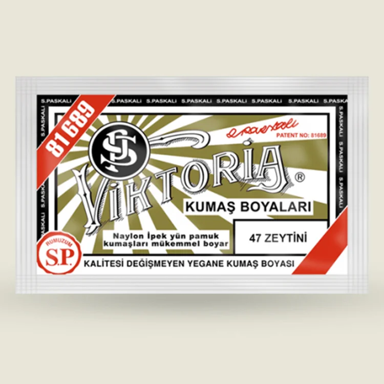 Viktoria Kumaş Boyası No:47 Zeytini