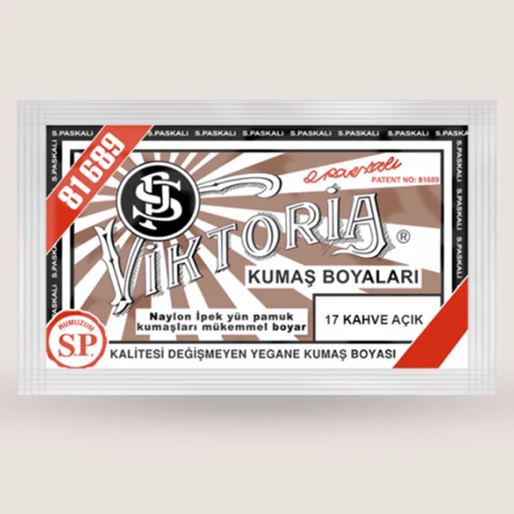 Viktoria Kumaş Boyası_17-açık Kahve *60