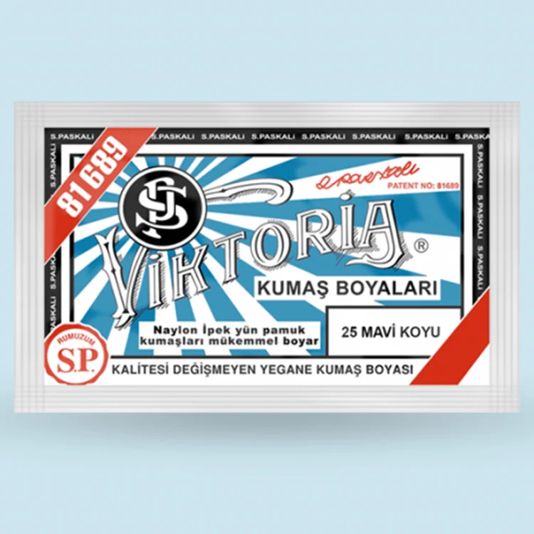 Viktoria Kumaş Boyası_25-koyu Mavi *60