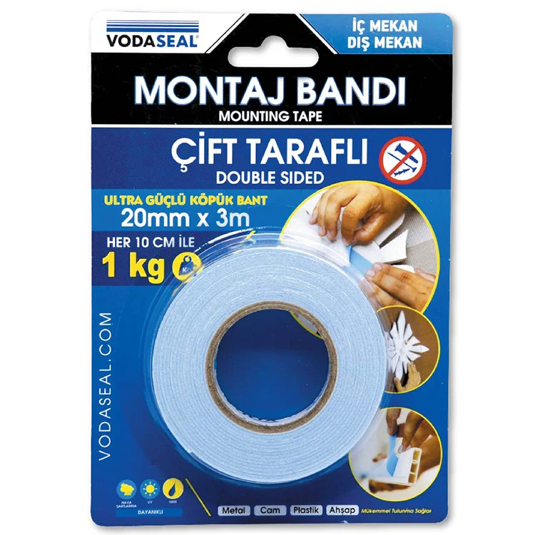 Vodaseal 20mm X 3m Montaj Bandı 010574