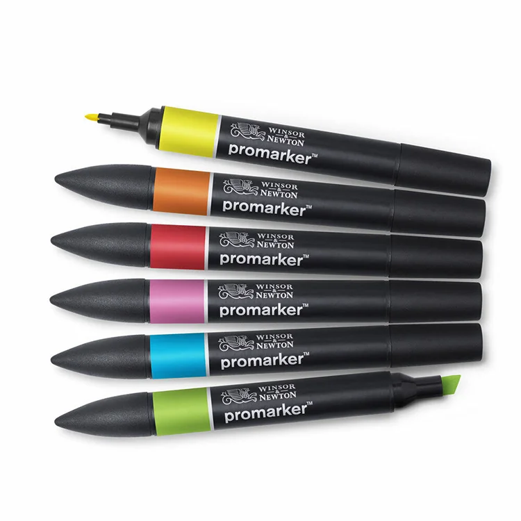 Winsor Newton Promarker 6lı Set Lv-wn-0290110