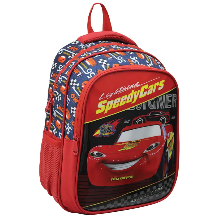 Yıldız Astral Cartoon İlkokul Çantası Takım Araba Lacivert 04351 Yldz