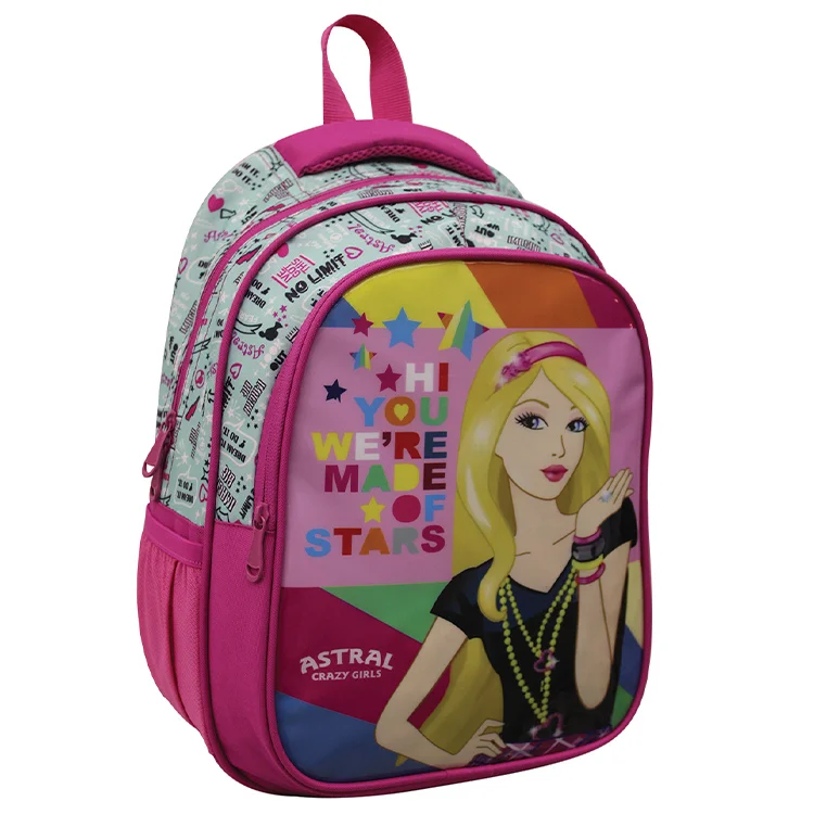 Yıldız Astral Cartoon İlkokul Çantası Takım Pink Stars 04372 Bntt