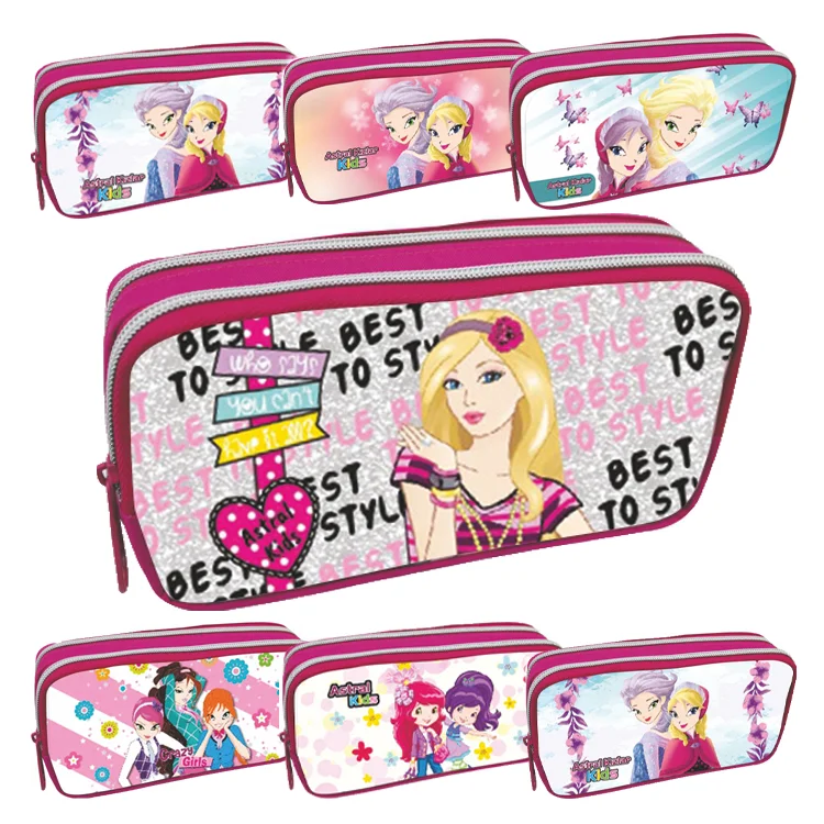 Yıldız Astral School İlkokul Çift Bölmeli Kalem Çantası Kız 10726 Bntt