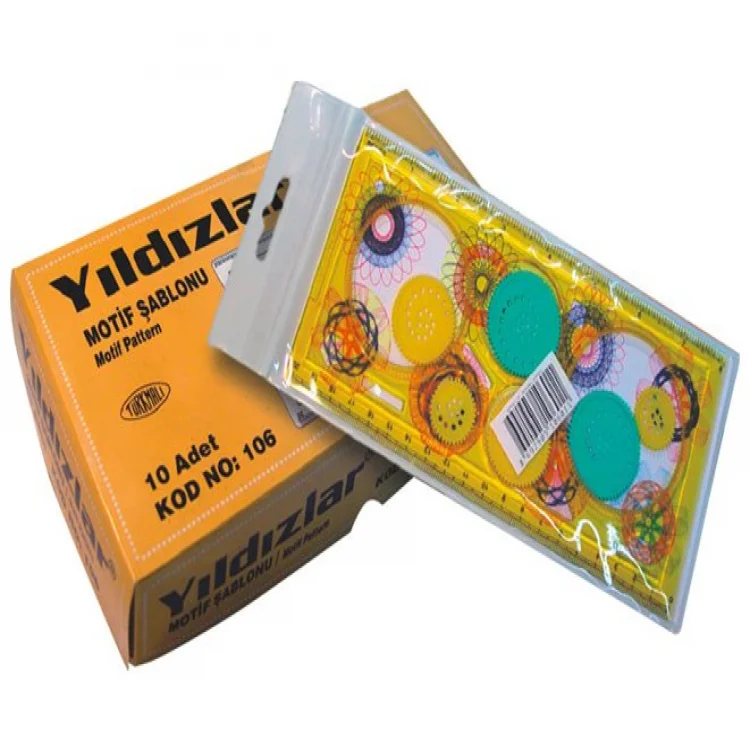 Yıldızlar Şablon Motif 106