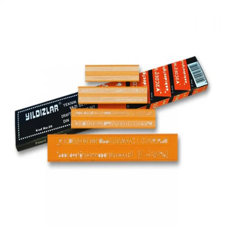 Yıldızlar Teknik Yazı Seti 4lü 039