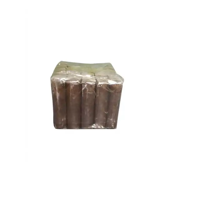 El Yapımı Natural Dominik Kısa Kalın Puro 25li