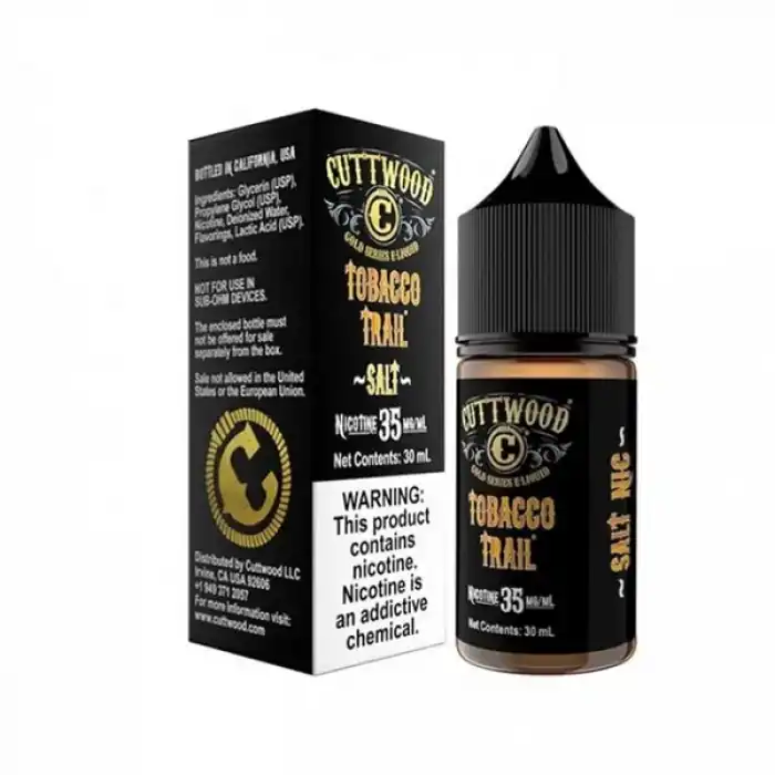 Cuttwood Tobacco Trail 30 ml - 35mg Salt