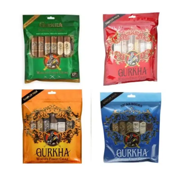 Gurkha Sampler 6lı Puro Çeşitleri 4 Farklı Paket