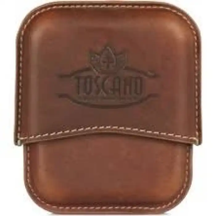 Hakiki Deri Hava ve Aroma Sızdırmaz Toscano Toscanello Puro Kılıfı 5li