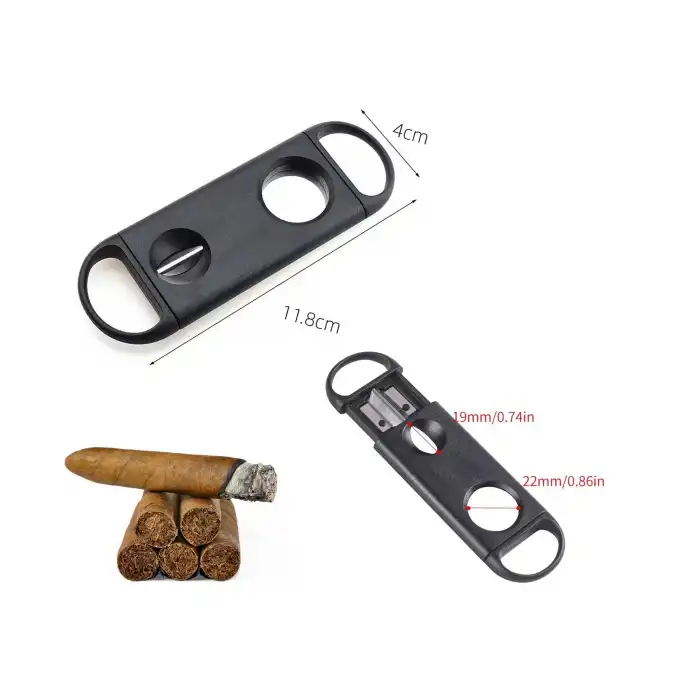 İki Çeşit Başlıklı Puro Kesici , Giyotin Puro Makası ve Puro Makası V