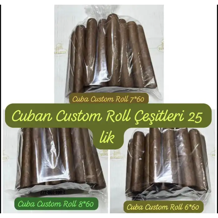 Küba Purosu 25li Bundle Puro El Sarımı -​​​​​​​Gurme Tavsiyesidir  