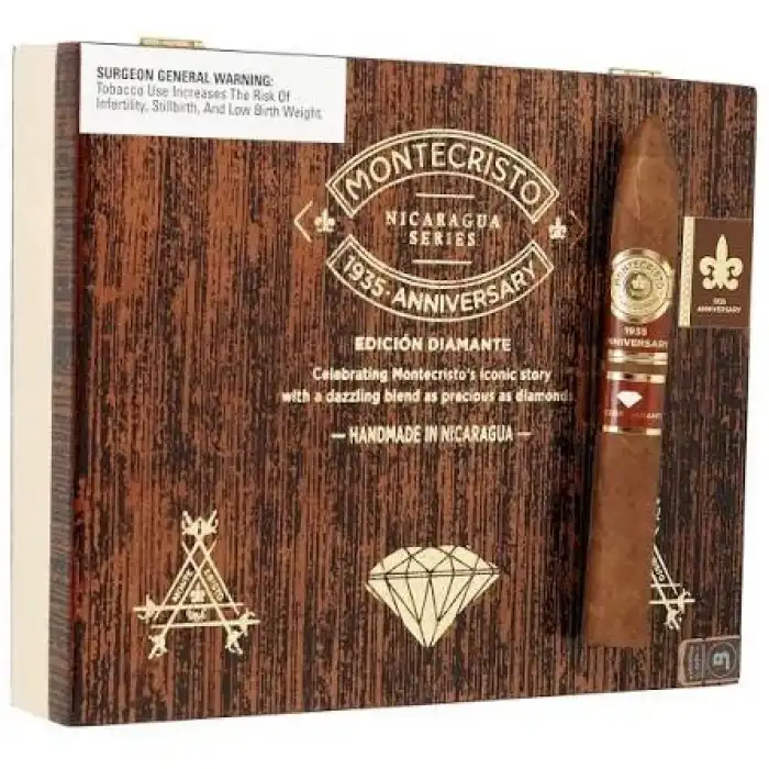 Montecristo 1935 Anniversary Nicaragua Edicion Diamanté Grande (60 x 6) 10lu