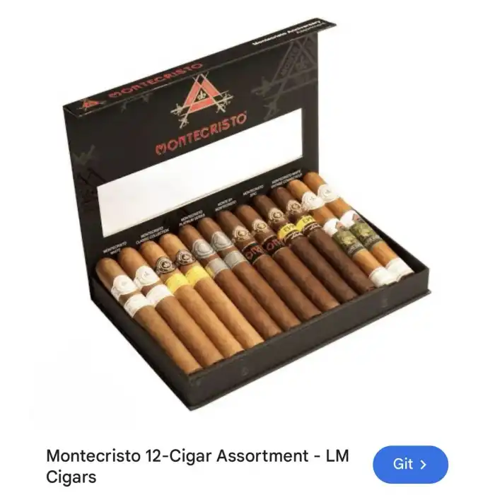 Montecristo Assortment 12li En Seçkin Karışık Puro Tadımları