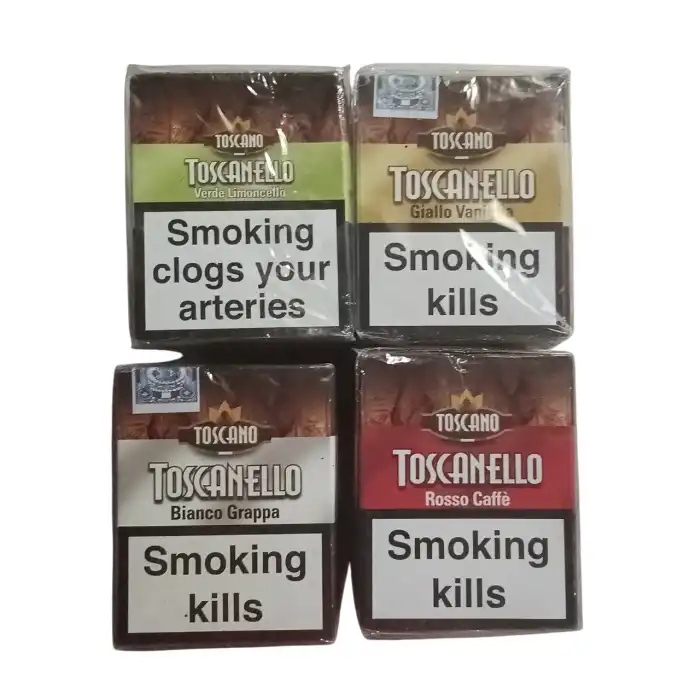 Orijinal Toscanello Puro Çeşitleri 1 Karton (50 Adet)