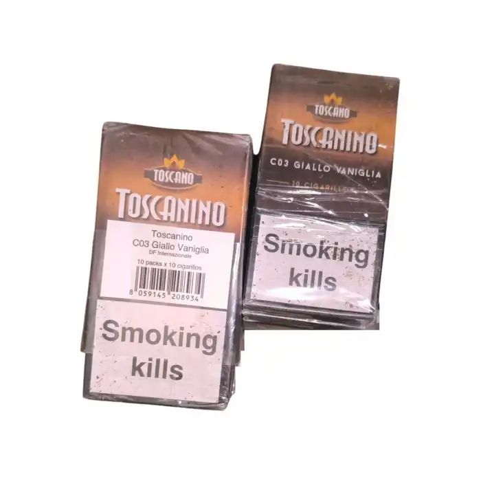 Toscanello Toscanino C03 Vaniglia Sigarillo 1 Karton (50 Adet)