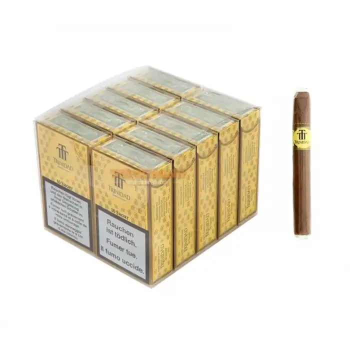 Trinidad Short 10 Puro 1 Karton (10 Paket) 100 Adet