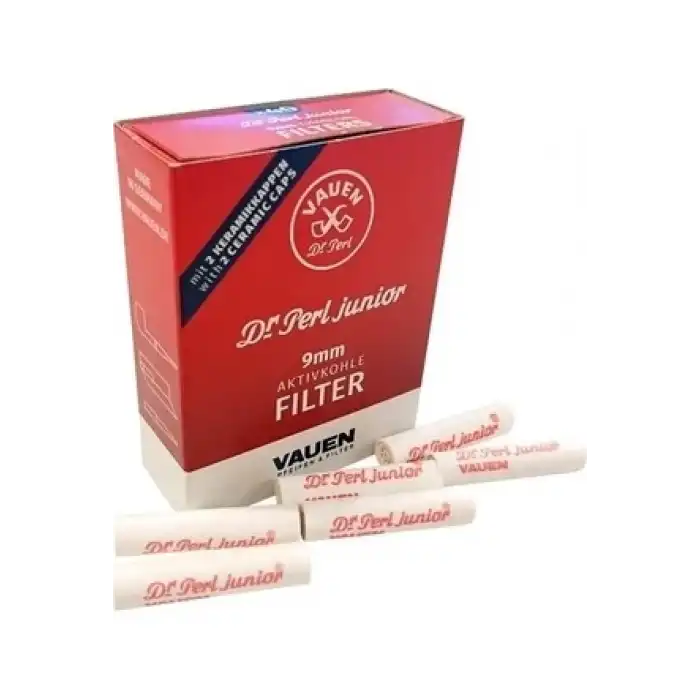 Vauen 9mm Kömürlü Seramik ,Pipo Filtresi 10 Paket 40lı (400 Adet)