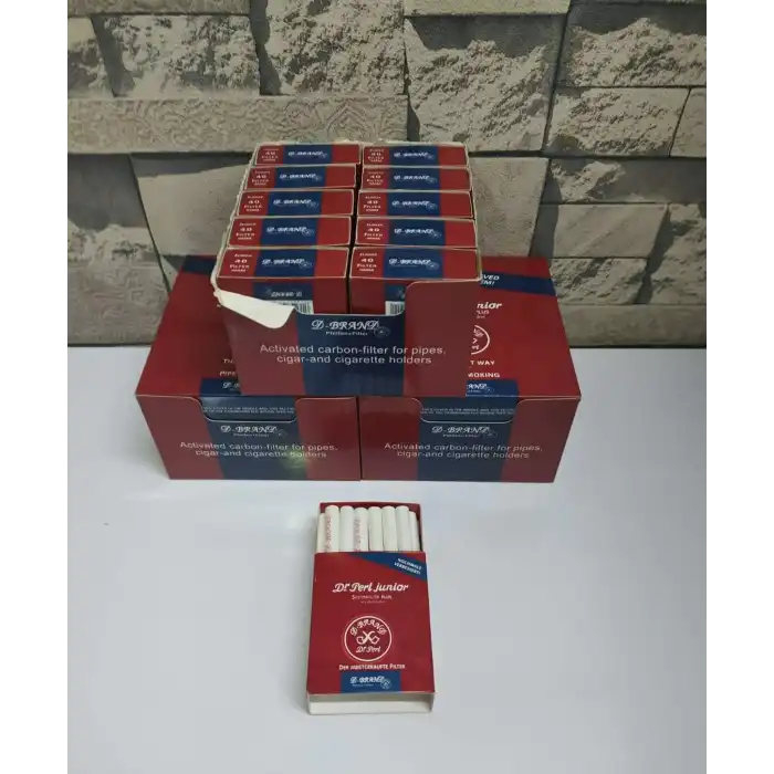 Vauen 9mm Kömürlü Seramik ,Pipo Filtresi 10 Paket 40lı (400 Adet)