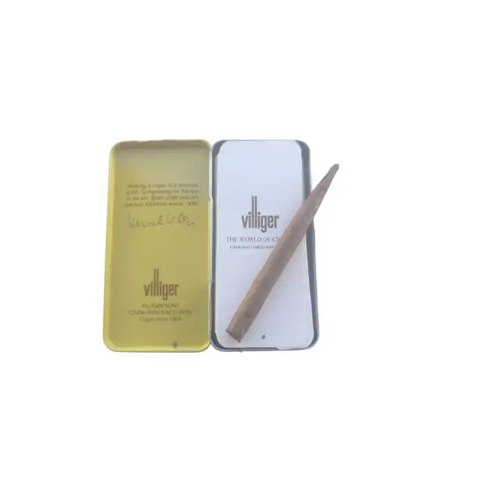 Villiger Sumatra No6 sigarillo 1 Karton (50 Adet) ağızlıklı puro