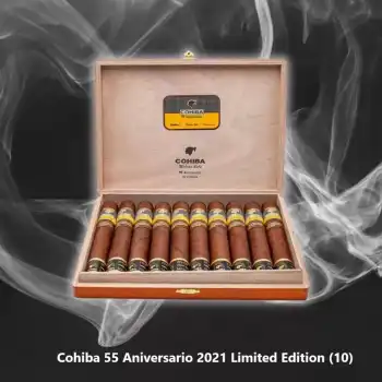 Cohiba 55 Aniversario 2021 Limited Edition – Exclusive Cigar
