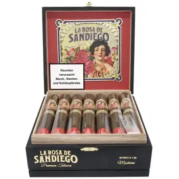 La Rosa de Sandiego Maduro Inmenso Gordo 20li Puro