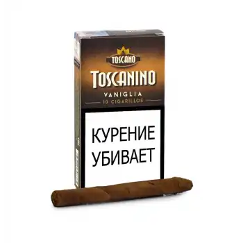 Toscanello Toscanino C03 Vaniglia Sigarillo 1 Karton (50 Adet)