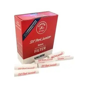 Vauen 9mm Kömürlü Seramik ,Pipo Filtresi 10 Paket 40lı (400 Adet)