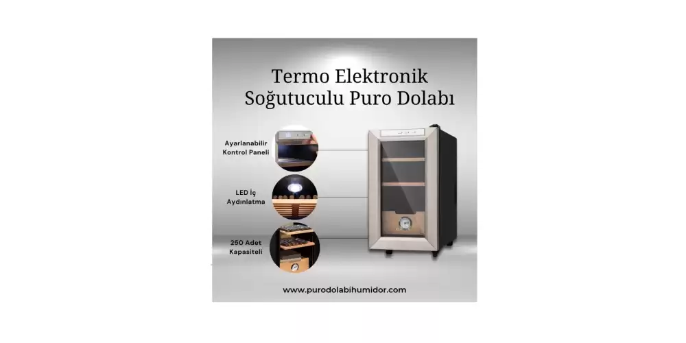 Puro Dolabı Nemlendirici Humidor Kullanım Kılavuzu