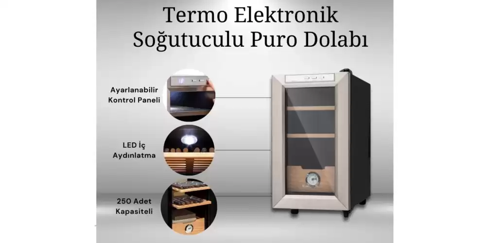 Puro Dolabı Nemlendirici Humidor Kullanım Kılavuzu