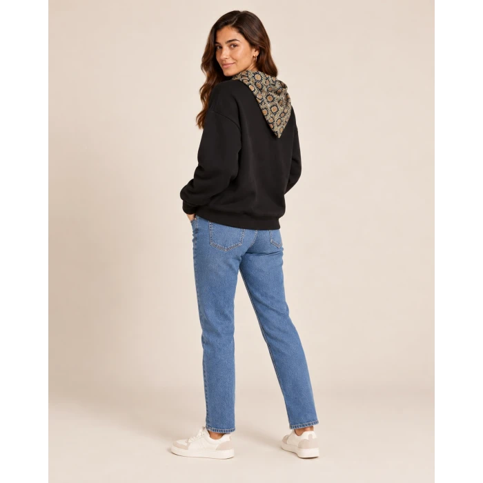 Fularlı Sweat Shirt