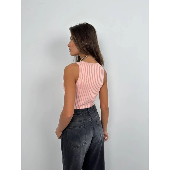 Livia Çizgili Triko Atlet