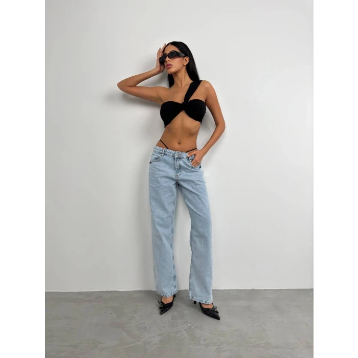 Vera Antrasit Straight Fit Jean
