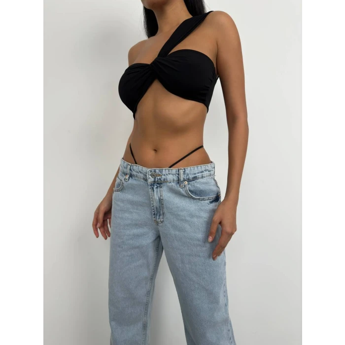Vera Antrasit Straight Fit Jean