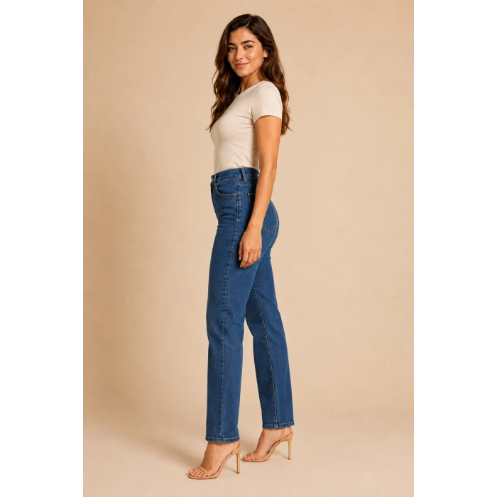 Mom Jeans 03 Kot Pantolon
