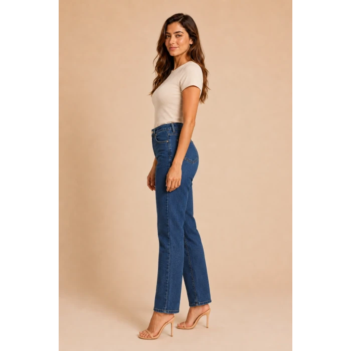 Mom Jeans 03 Kot Pantolon
