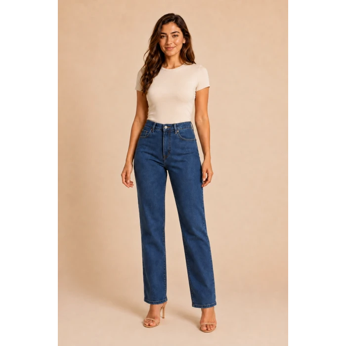Mom Jeans 03 Kot Pantolon