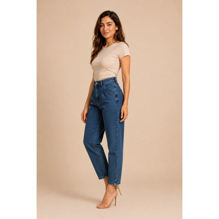 Mom Jean 02 Kot Pantolon