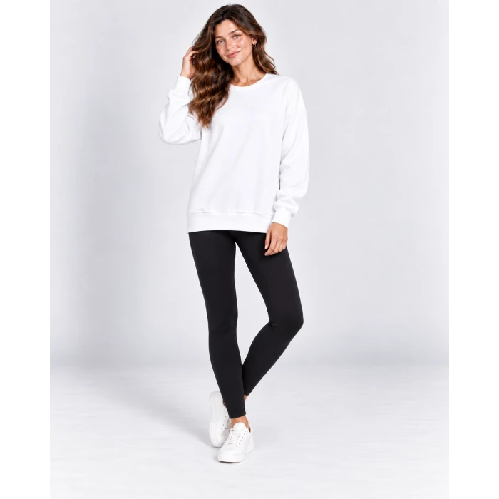 Mira Bisiklet Yaka Oversize Sweatshirt