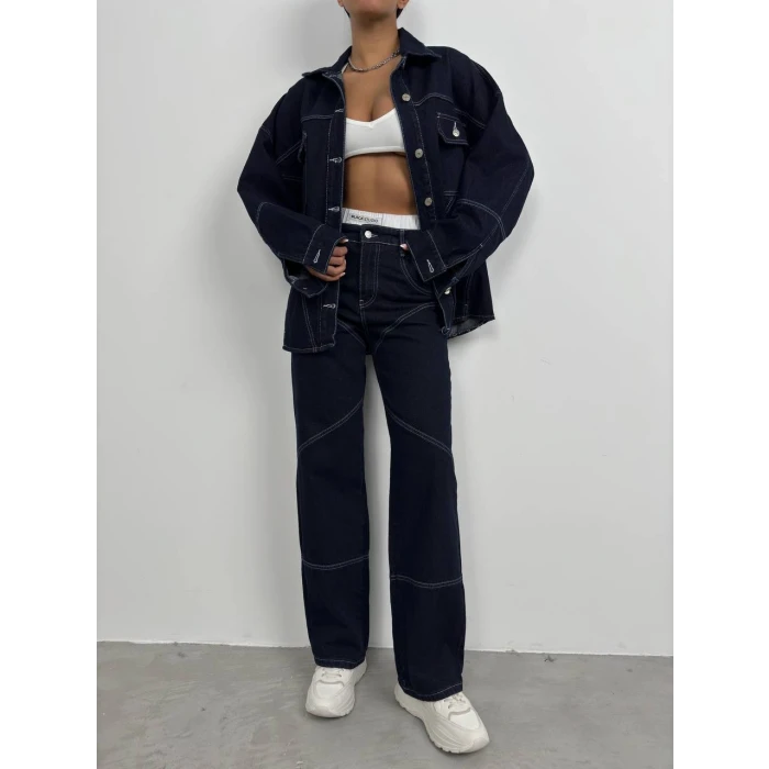 Nora Oversize Denim Ceket