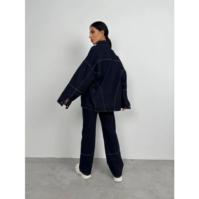 Nora Oversize Denim Ceket