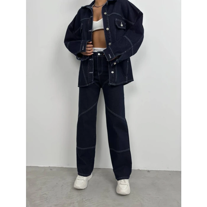 Nora Oversize Denim Ceket