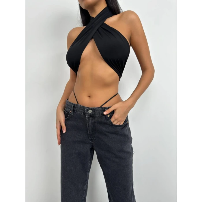 Vera Antrasit Straight Fit Jean