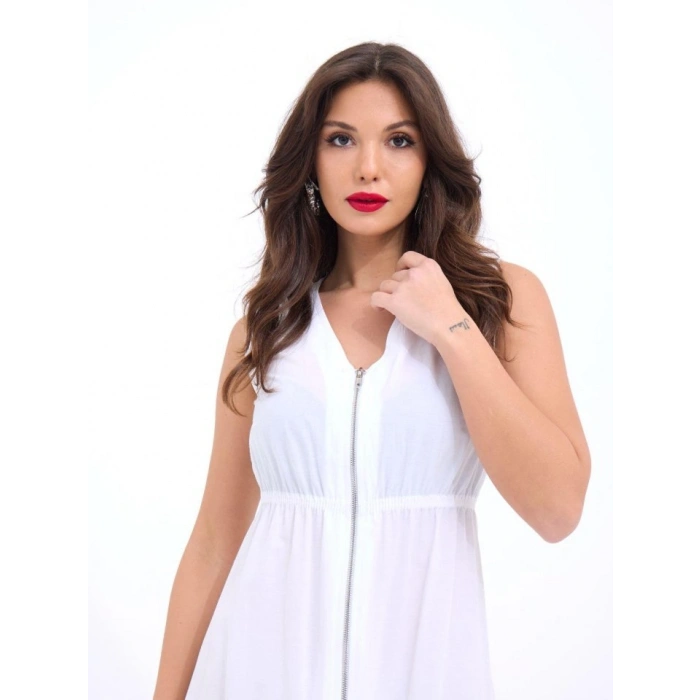 6510 ELBİSE-BEYAZ